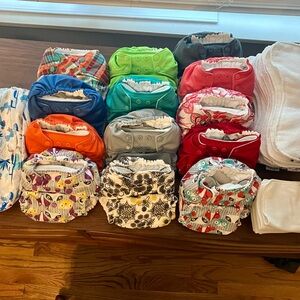 Lot of x13 Rumparooz Diapers